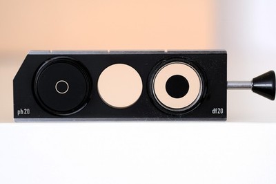 Ph20/DF20 Schieber f. Zeiss Jena Mikroskope, Kond. 1,2 mit Modulatoreneinschub