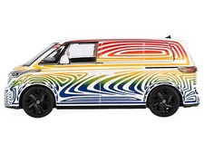 1/64 Volkswagen ID. Buzz Van Prototype "Rainbow" Limited Edition – Mini GT