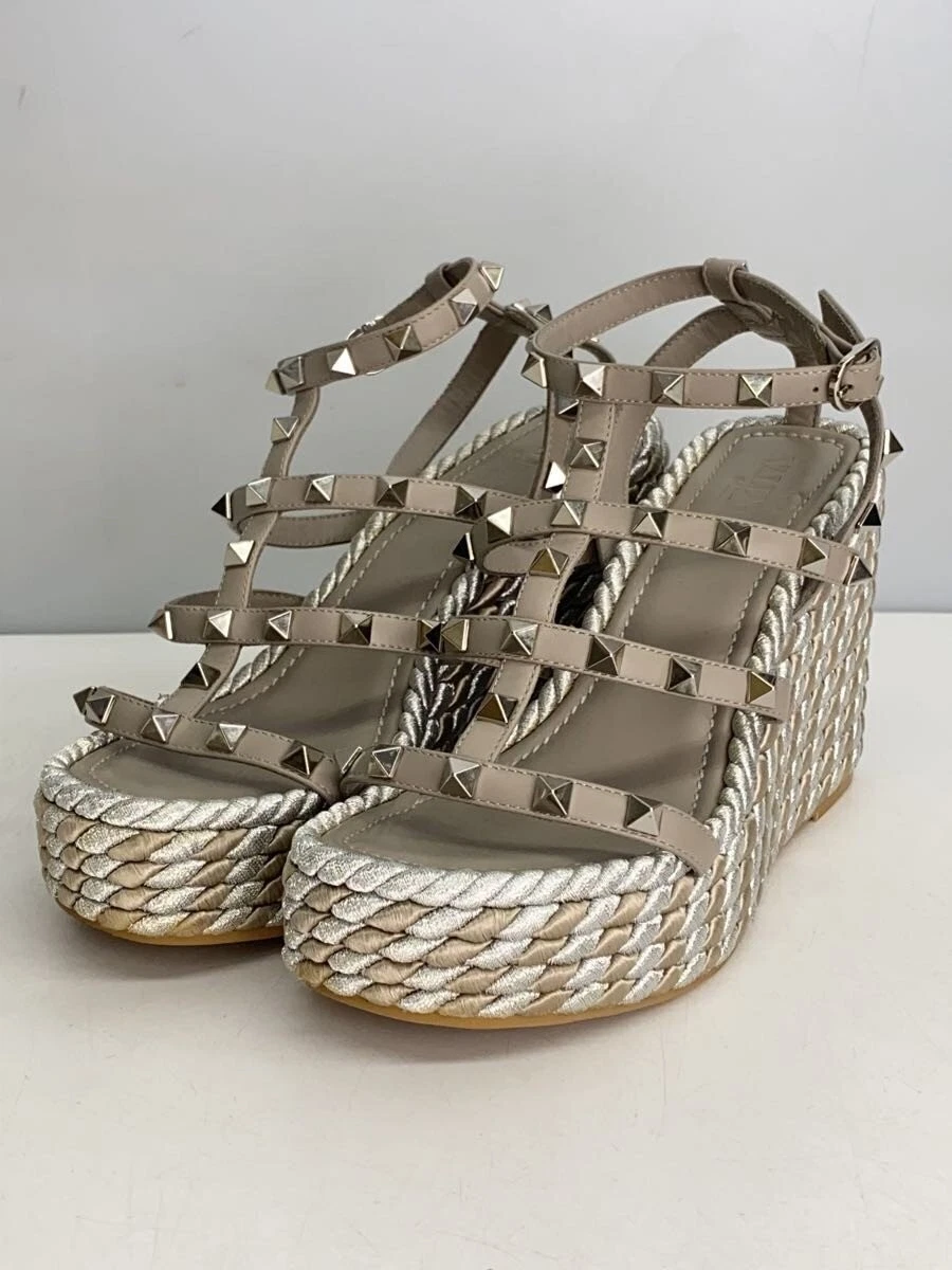Valentino — Valentino Garavani Rockstud Wedge Sole Sandals Women EU:35 Multicolor