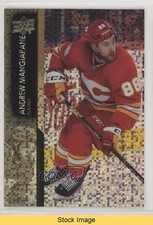 2021 Upper Deck Series 2 Speckled Rainbow Foil Andrew Mangiapane #278 READ 1s1i