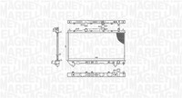 MotorküHler WasserküHler Magneti Marelli 350213201100 FüR Toyota Avensis ST220_