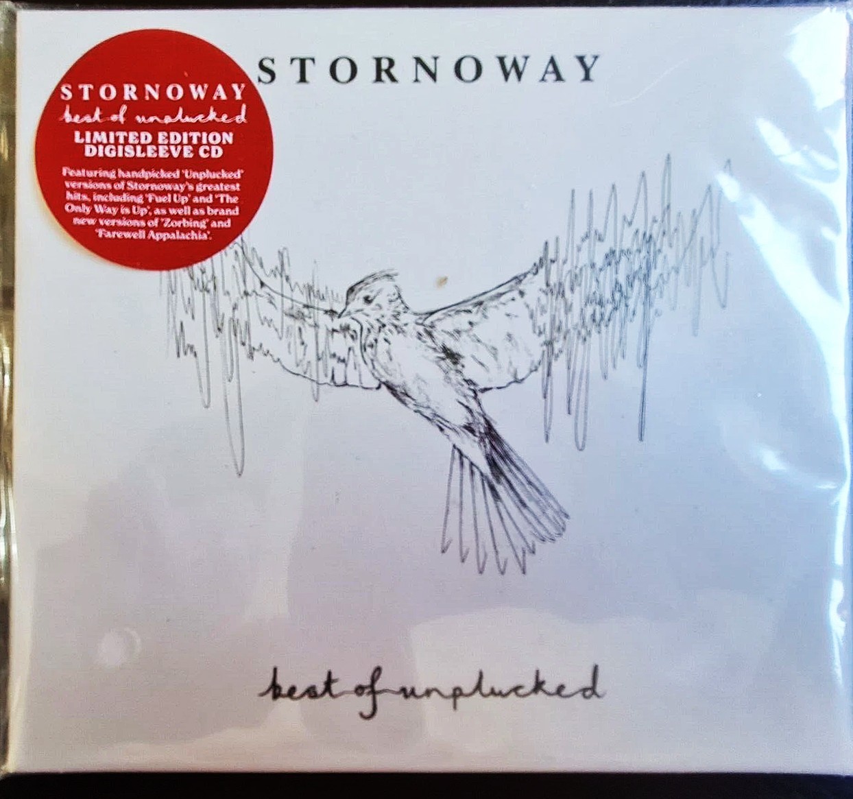 STORNOWAY CD Best Of Unplucked 14 Track Zorbing Battery Human The Only Way Is Up