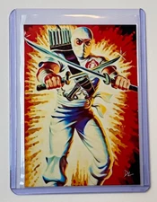 Storm Shadow Limited Edition Artist Signed “G.I. Joe” Trading Card 6/10