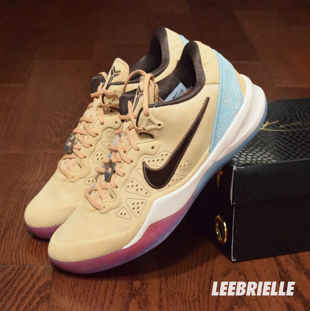 Size 15 - Nike Kobe 8 EXT Protro Siempre Mio Hermanos Beige IM1820