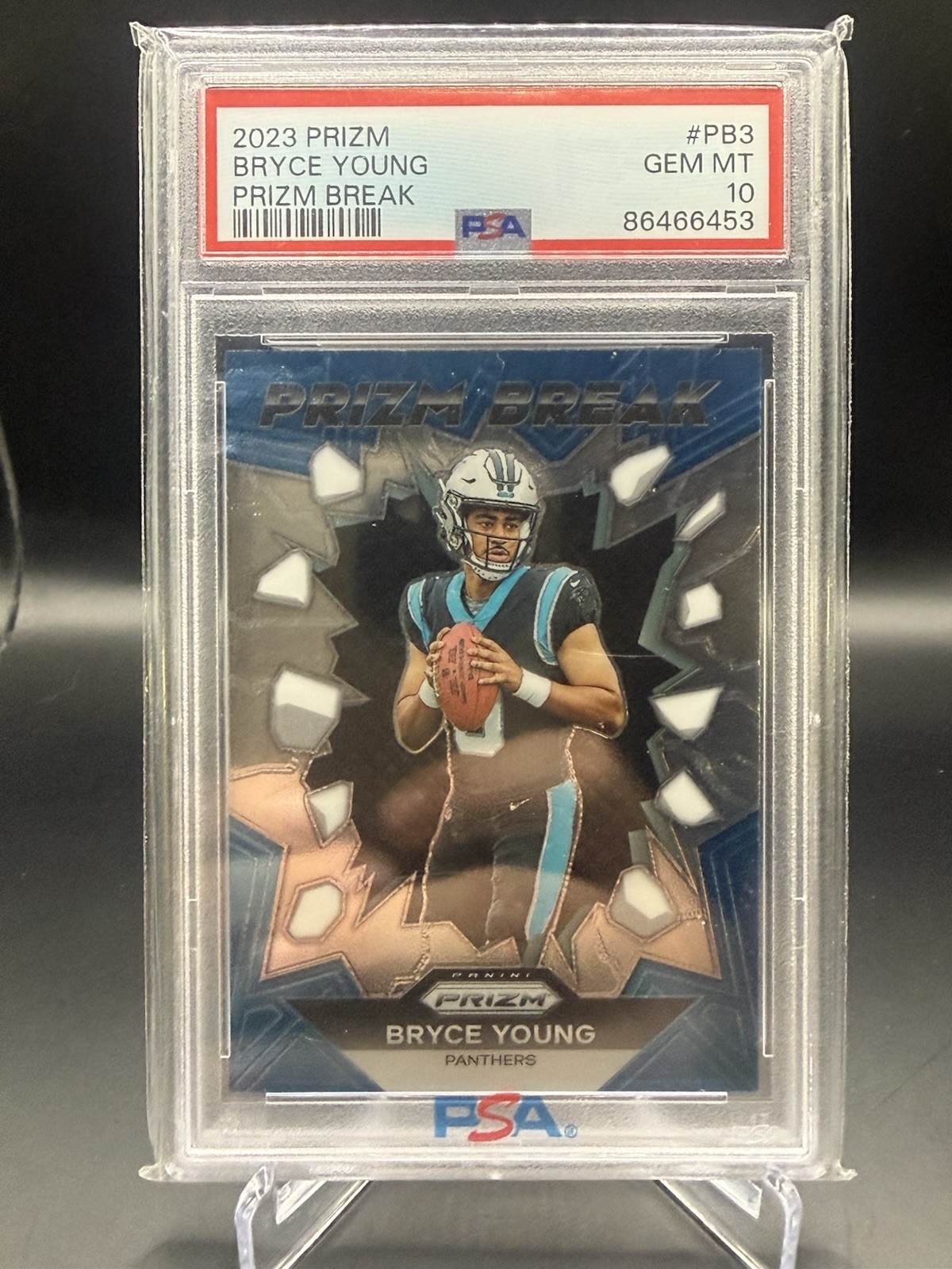 2023 Panini Prizm - Prizm Break Bryce Young #PB-3 (RC)