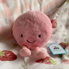 Jellycat Amuseables Mia Macaron Pink Plush Soft Toy Doll