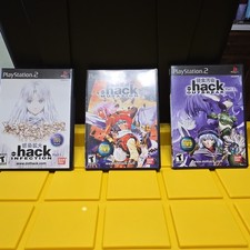 .hack: Infection, Mutation, Outbreak Parts 1 -3 PS2 w/ Anime DVD