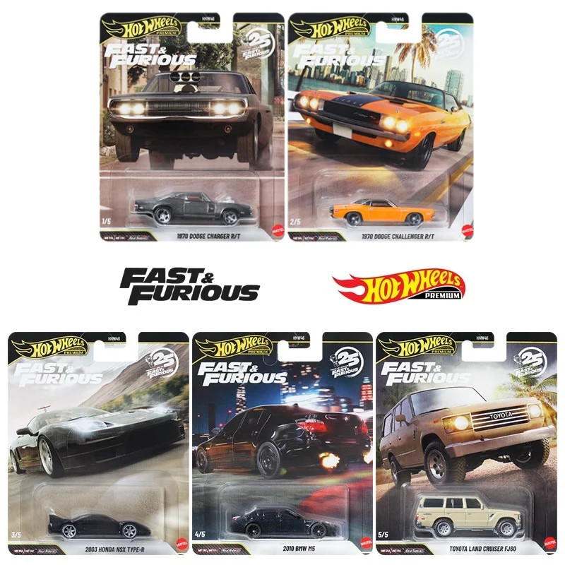 Hot Wheels 2026 HNW46-Q Fast & Furious Dodge Charger Honda NSX