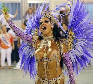 Ouderling te ontvangen misdrijf CARNAVAL RIO BRAZIL SEXY MODEL HOT MANGUEIRA SCHOOL SAMBA 8x10 PICTURE |  eBay