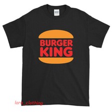 New Burger King Logo American Funny T Shirt USA size S -XXL