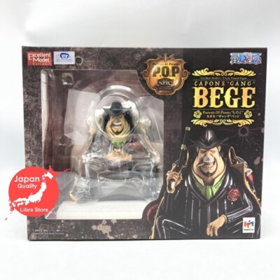 One Piece Portrait.Of.Pirates S.O.C Capone ''Gang'' Bege 1/8 Figur Aus Japan