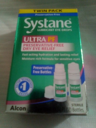 Systane Ultra PF Dry Eye Relief 2 Bottle Of 10ml Each