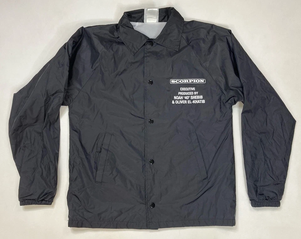 Drake Scorpion 2018 Tour Coach Jacket Men Small Black Music - Image 2 of 4