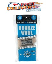 Homax Coarse Grade Bronze Wool Pads (3-Pack)