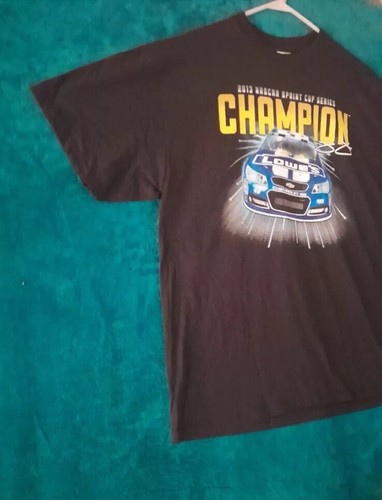 2013 Jimmy Johnson Lowe’s Nascar Sprint Cup Series CHAMPION T-Shirt- Size XL - Picture 4 of 9
