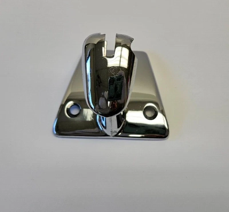 1955-1956 Dodge Inside Rear View Mirror Support Chrome Bracket 1579348 NOS - Image 4 of 4