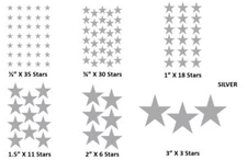 Star Stickers! Choose Size & Color! Crafted in USA! Scrapbook Crafts Vinyl Decal