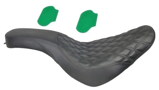 Harley Davidson Softail Low Rider Sport Glide asiento de gel doble 2018-2024 Foto 2 de 2