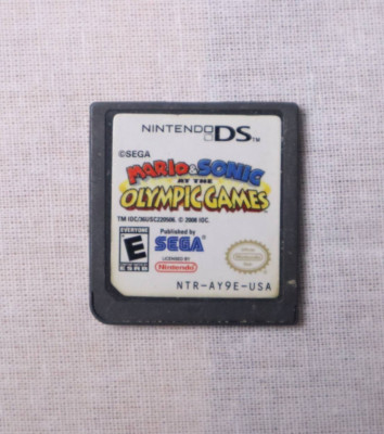Mario & Sonic at the Olympic Games Authentic, Tested (Nintendo DS, 2008)