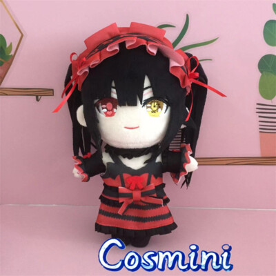 20cm DATE A LIVE Tokisaki Kurumi Plush Doll Stuffed Pillow Toy