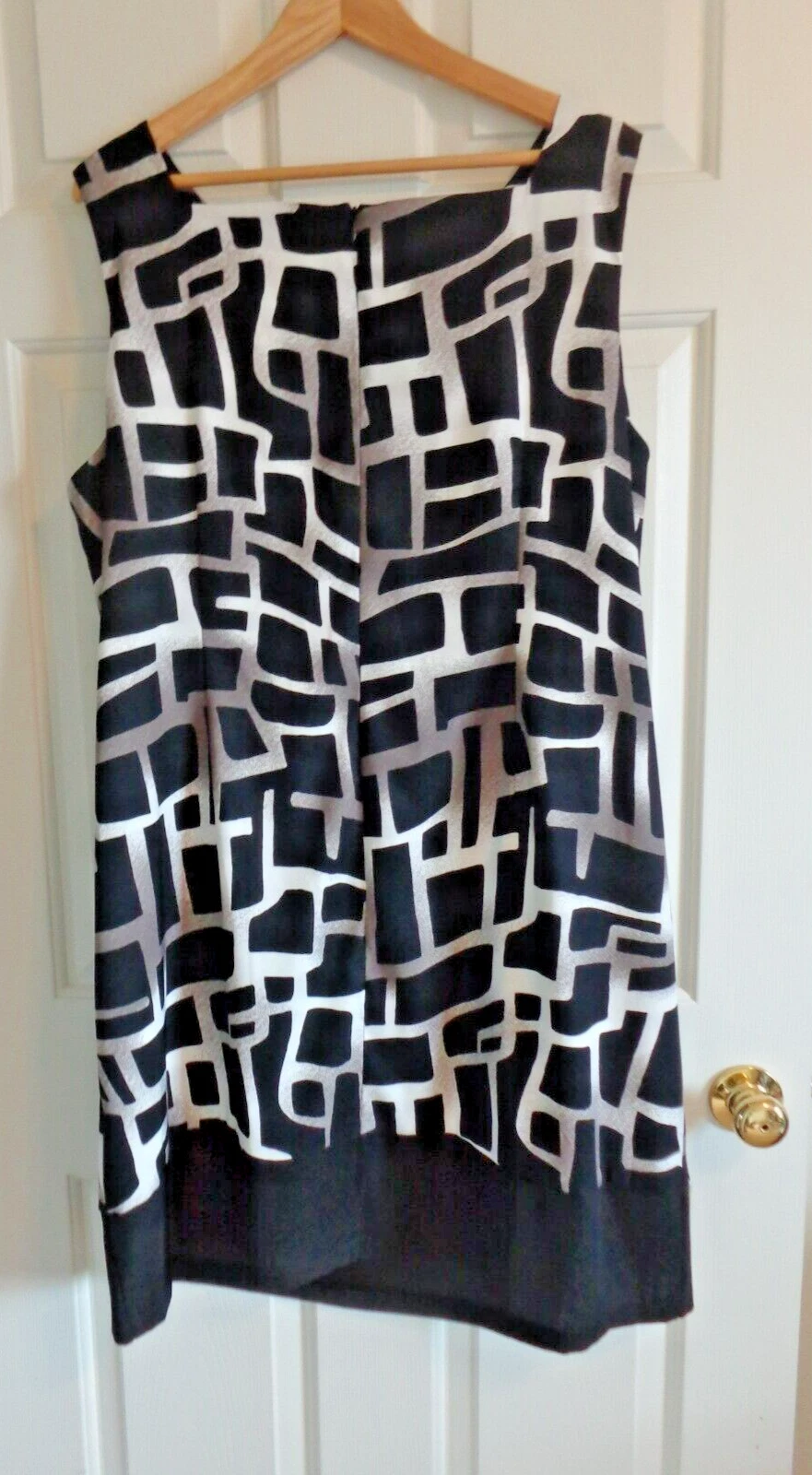 Abito Alyx donna carriera tubino senza maniche elasticizzato linea A multicolore taglia 24W