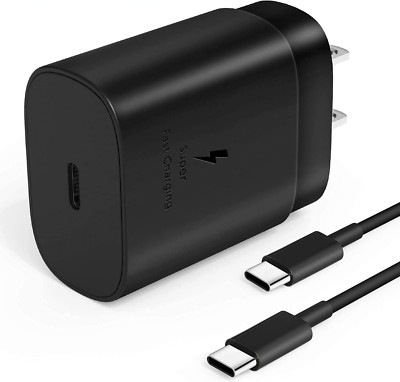 Fast Adaptive Wall Adapter 25W Charger for Xiaomi Redmi Note 9 Pro Max with 4FT 