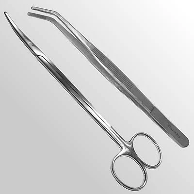 Pflanze Pinzette,Aquarium Schere Set oder Einzel 20cm