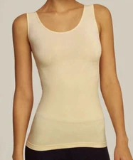 YUMMIE Seamless Scoop Tank Firm Control Shapewear Top NUDE NEW Womens S M L XL