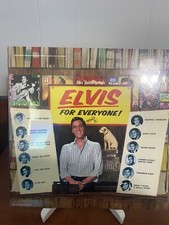 ELVIS PRESLEY Vinyl LP (NM) Elvis For Everyone AYL1-4233 Original Shrink 1982 RE