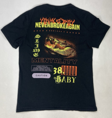 YoungBoy Never Broke Again Slime Mentality Graphic T-shirt Women Medium Music