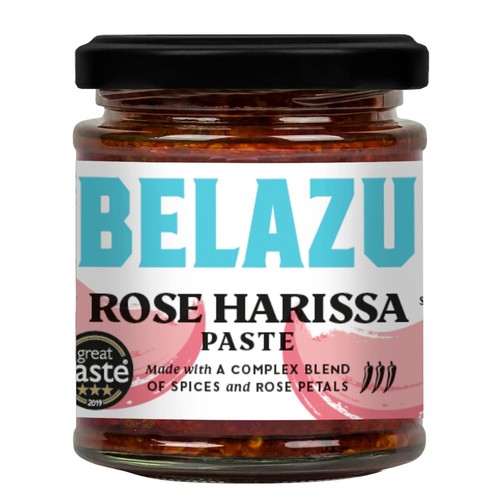 Rose Harissa Middle Eastern Spice Paste 5.99 Ounce Sweet Smoky Chili Flavor