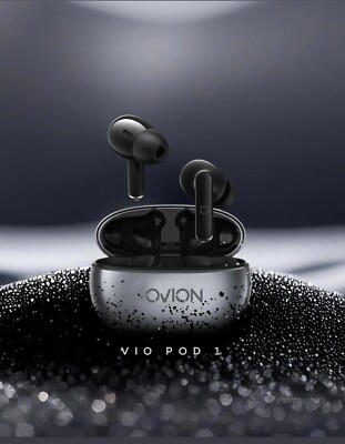 Ovion Vio Pod 1 Wireless Bluetooth Passive Noise Cancellation In-The-Earphones