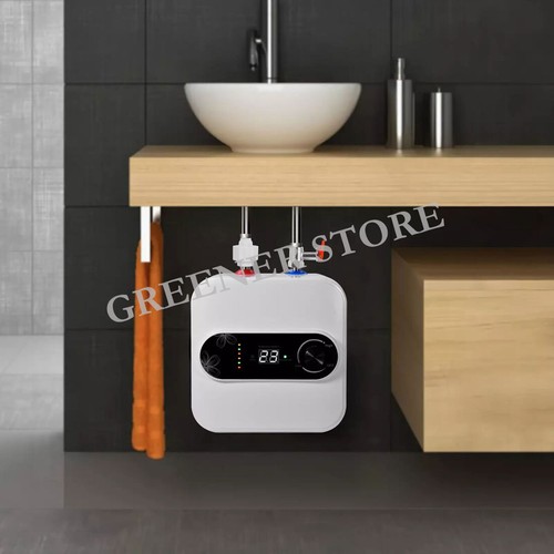 10L électrique Chauffe-eau instantané salle de bain douche eau chaude de cuisine - Foto 8 di 11