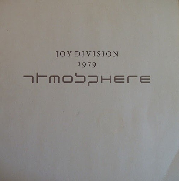 Joy Division　Atmosphere　1979　レコード　12インチ Joy Division Atmosphere 1979 Vinyl Single 12inch Factory / Rough