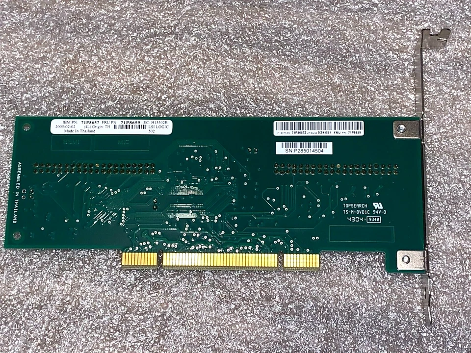 IBM Dual Channel IDE ATA133 PCI Raid Controller Card 71P8657 71P8659 W/ Warranty - Image 2 of 4