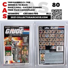 Rock & Roll w/Camo (GI Joe, Hasbro) **CAS Graded 80**