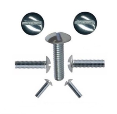 Becherschrauben / Tellerschrauben M4 M5 M6 M8 Flachkopfschrauben Edelstahl V2A