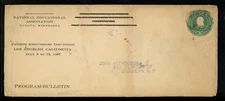 US Postal History #U379 Envelope NEA CC circ 1907 Winona MN to Brooklyn NY