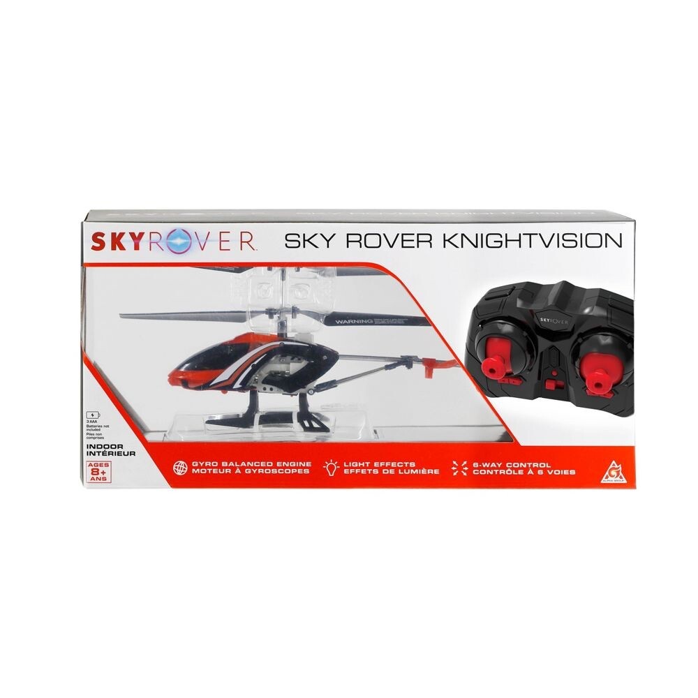 Sky Rover KnightVision Remote Control Indoor Helicopter with LED