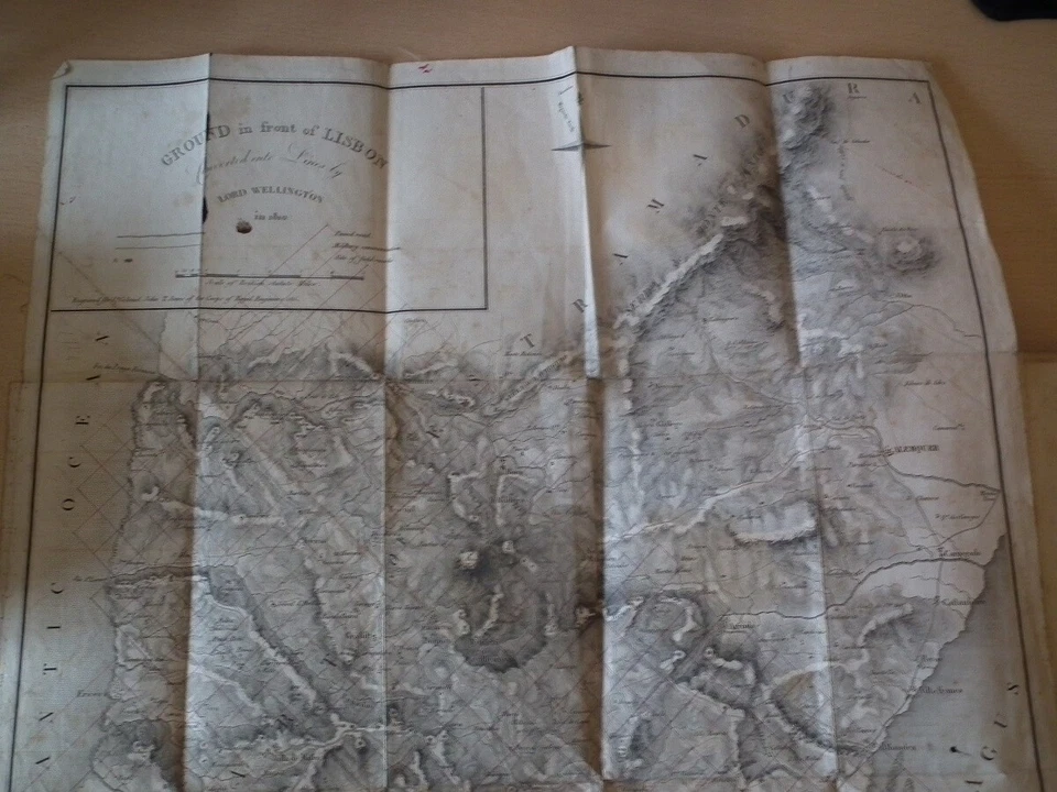 Memoranda relative to the lines thrown up to cover Lisbon in 1810 - Jones *1829* - Image 4 of 4