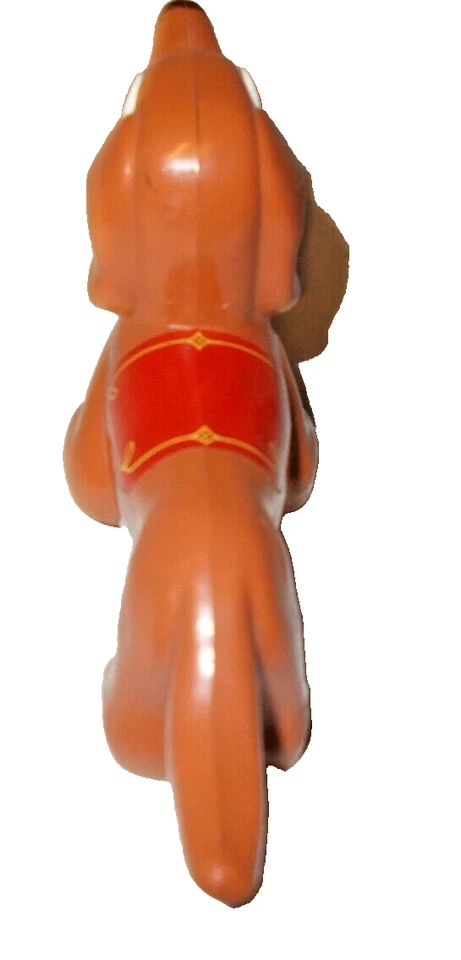 Vintage Hard Plastic 6 inch Friction Powered Dachshund Bi-Bi made by Lehmann 922 — 第 2/4 张图片