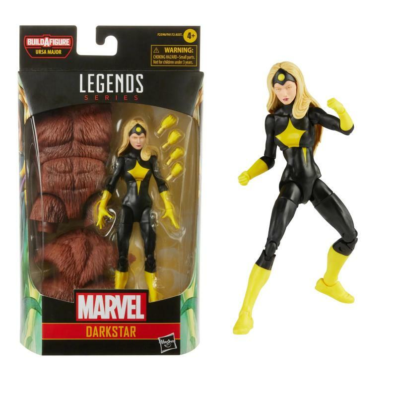 Marvel Legends Series Darkstar Action Figure 15 Cm, Con 2 Accessori E Pezzo Crea-Un-Personaggio