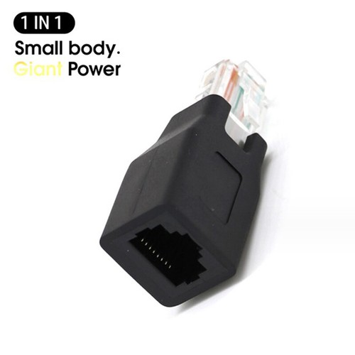 RJ45 M/F Crossover Adapter Male To Female Crossed Ethernet Cable Adaptor DF - Zdjęcie 8 z 11