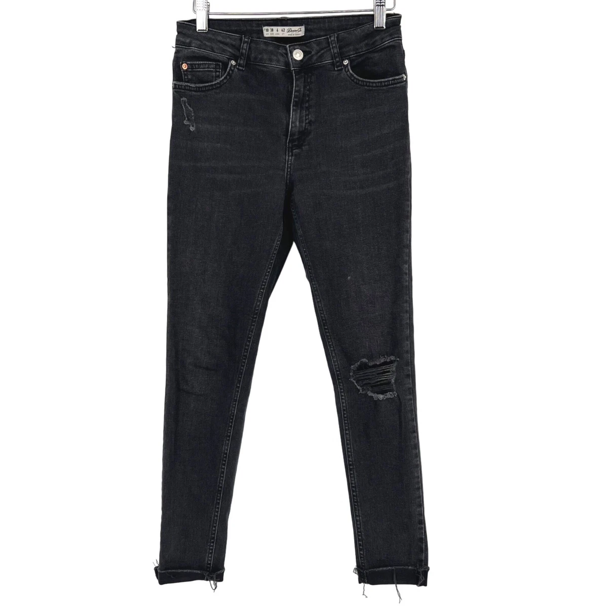 River Island Womens Black Denim Skinny Jeans Size 10 L25 In 60 OFF river-island-womens-black-denim-skinny-jeans-size-10-l25-in-60-off