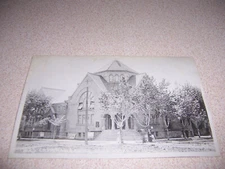 1920s CHRISTIAN CHURCH, BOISE, IDAHO, ID. RPPC POSTCARD