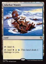 Adarkar Wastes - 144 - NM - Commander: Aetherdrift - MTG