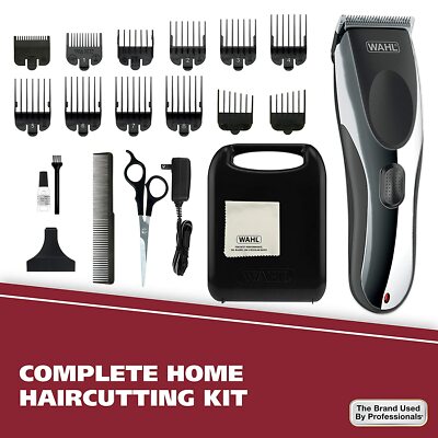 WAHL Cordless Hair Clipper Rechargeable Trimming Haircut Kit Model