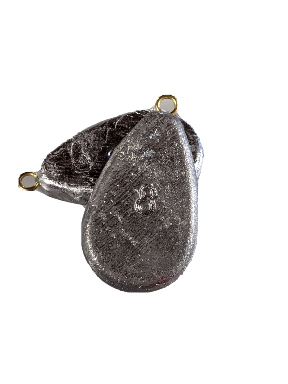 NoRoll BRASS EYE Sinkers 8 oz. (10 pounds) catfishing weight FREE