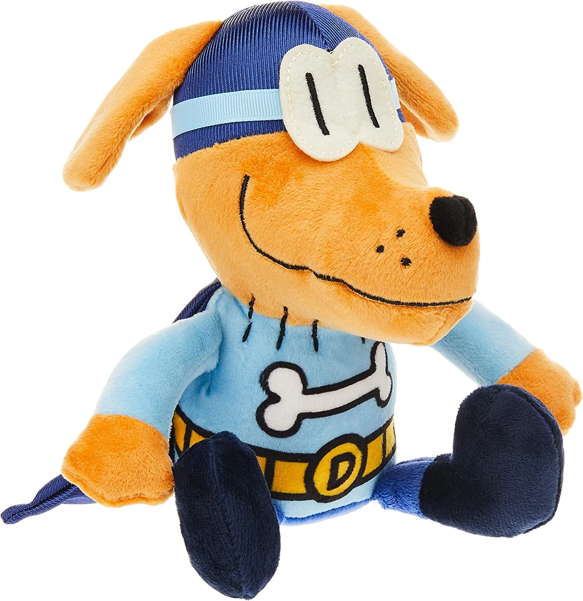 Dog Man Bark Knight Plush Toy 9 Inch from Dav Pilkey S Dog Man Book Series