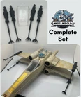 Vintage Star Wars Kenner X Wing Canopy & Laser Cannons Set Repro 1978 X-Wing